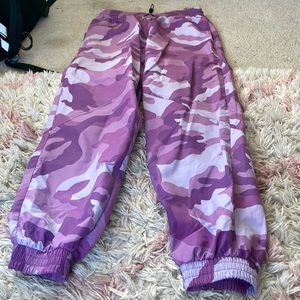 forever 21 purple camo pants